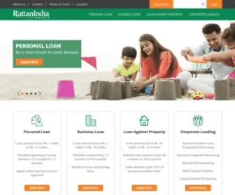 Rattanindia.in(Personal Loans) Screenshot