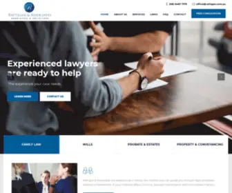 Rattigan.com.au(Family Lawyers & Solicitors Perth) Screenshot