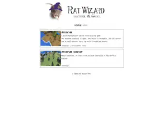 Ratwizard.dev(Rat Wizard Dev) Screenshot