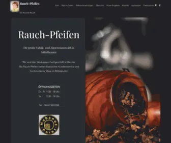 Rauch-Pfeifen.de(Tabak) Screenshot