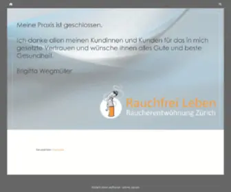 Rauchfrei-Leben.ch(Raucherentwöhnung) Screenshot