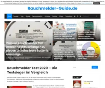 Rauchmelder-Guide.de(Rauchmelder TestDie Testsieger im Vergleich) Screenshot