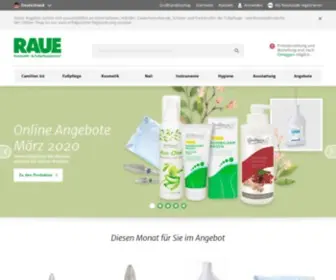 Raue-Shop.de(Tolle Vielfalt im Kosmetik) Screenshot
