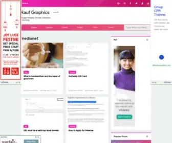 Raufgraphics.com(Rauf Graphics) Screenshot
