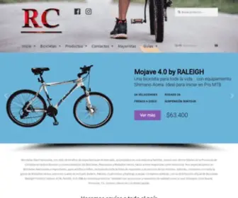 Raulcerezuela.com(Bicicletas Raleigh) Screenshot