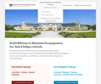 Raulin-UND-Kollegen.de(In unserem Zentrum finden Sie eine kardiologisch) Screenshot