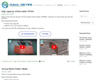 Raulreyes3D.com(Raul reyes) Screenshot