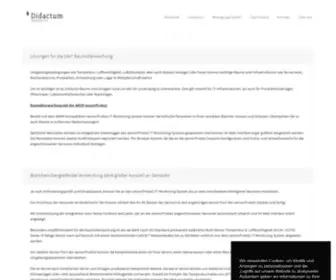 Raum-Ueberwachung.de(Effiziente Lösungen für die Raumüberwachung der kritischen Infrastruktur) Screenshot