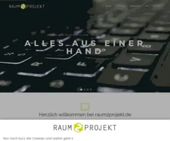 Raum2Projekt.de(Webagentur für Waldshut und Hochrhein) Screenshot