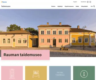Raumantaidemuseo.fi(Etusivu) Screenshot