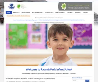 Raundsparkinfants.org.uk(Raunds Park Infants) Screenshot