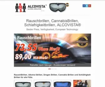 Rauschbrillen.com(AlkoholBrillen) Screenshot