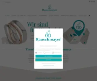 Rauschmayer.com(Hochwertige Trauringe & Eheringe direkt aus der Manufaktur in der Goldstadt Pforzheim) Screenshot
