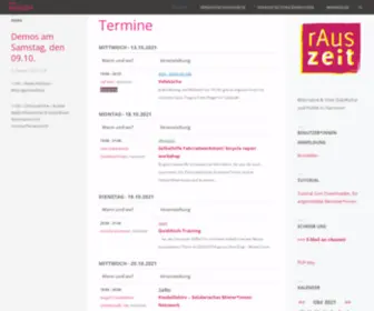 Rauszeit-Termine.org(RAuszeit) Screenshot