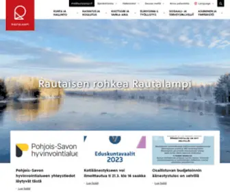 Rautalampi.fi(Tervetuloa) Screenshot