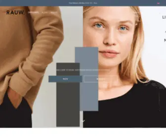 Rauw-Store.com(A modern day boutique) Screenshot