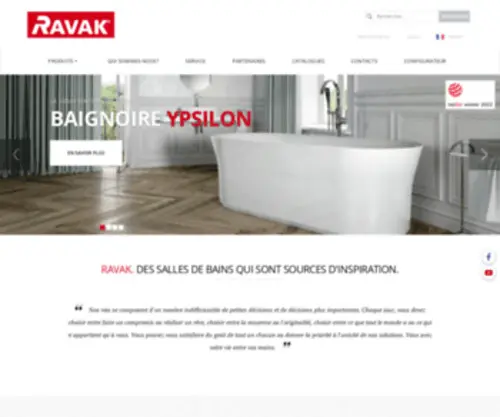 Ravak.fr(RAVAK a.s) Screenshot