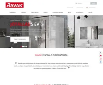 Ravak.hu(RAVAK Hungary Kft) Screenshot