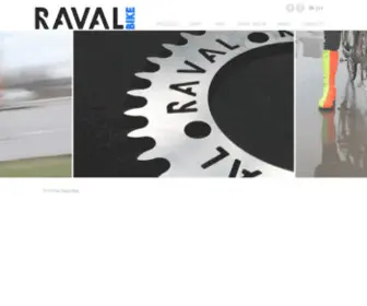 Ravalbike.com(Raval Bike chainrings and winter accessories for bicyclers) Screenshot
