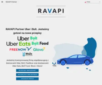 Ravapi.pl(Oficjalny Partner Uber Bolt) Screenshot