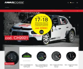 Ravasicorse-Shop.ch(Professional Racing & Tuning Equipment) Screenshot