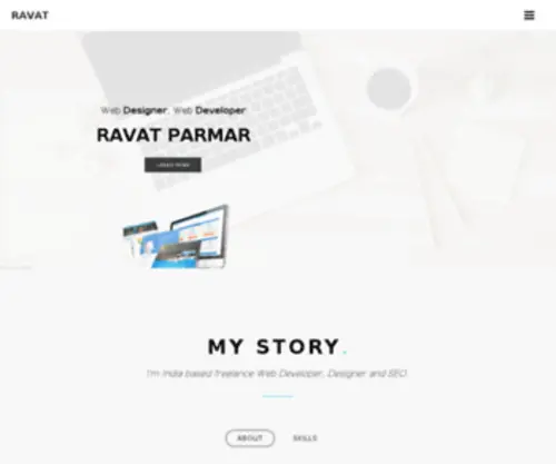 Ravatparmar.com(Ravatparmar) Screenshot