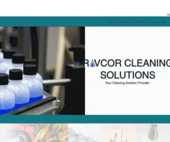 RavCor.ca(Cleaning Products) Screenshot