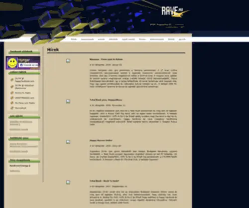 Rave.hu(Domain) Screenshot