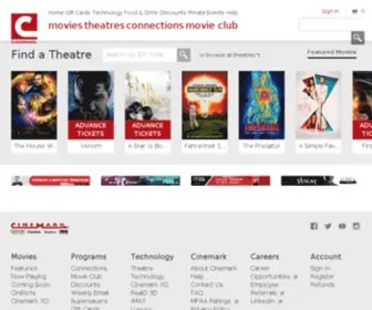 Ravecinemas.com(Rave Cinemas) Screenshot