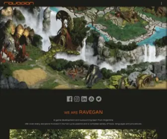 Ravegan.com(Game Development) Screenshot