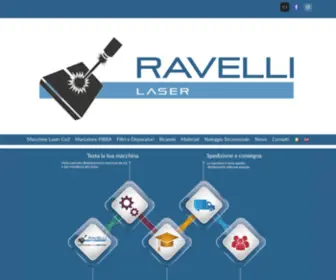 Ravellilaser.com(Ravelli Laser) Screenshot