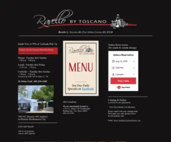 Ravellobytoscano.com(Ravello by Toscano) Screenshot