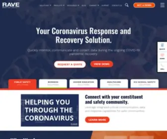 Ravemobilesafety.com(Rave Mobile Safety's critical communication and collaboration platform) Screenshot