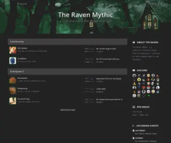 Raven-MYthic.com(The Raven Mythic) Screenshot