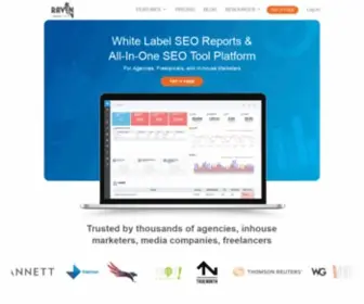 Raven-Seo-Tools.com(Raven Tools) Screenshot