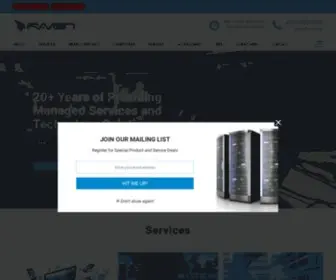 Raven.net(IT Managed Support Services) Screenshot