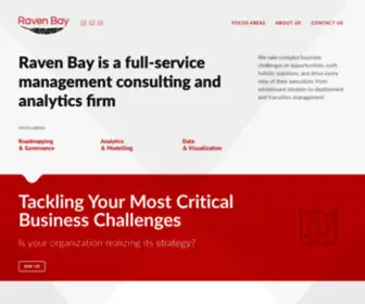 Ravenbay.com(Translators of complex problems to measurable results) Screenshot