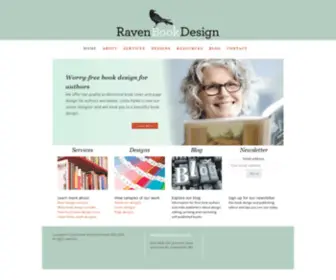 Ravenbookdesign.com(Raven Book Design) Screenshot
