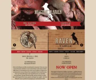 Ravenbrewingandbbq.com(Brewery & Restaurant) Screenshot