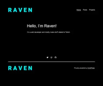 Ravenbtw.com(ravenbtw) Screenshot