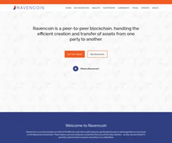 Ravencoin.com(ravencoin) Screenshot