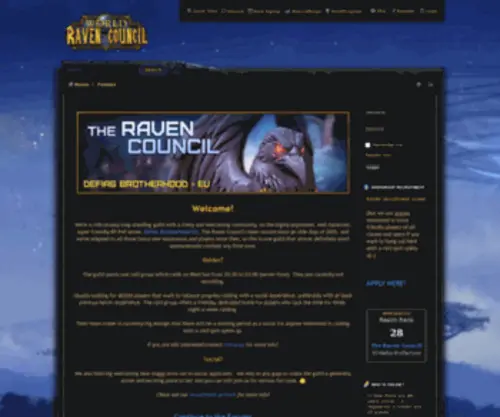 Ravencouncil.com(Ravencouncil) Screenshot