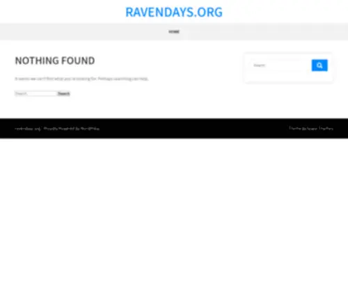 Ravendays.org(ravendays) Screenshot