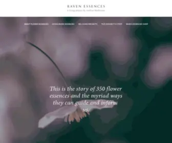 Ravenessences.com(Raven Essences) Screenshot