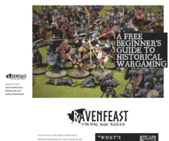 Ravenfeast.com(Introduction) Screenshot