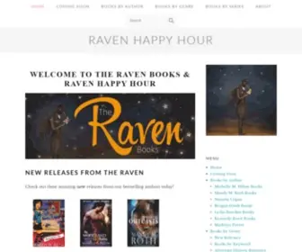 Ravenhappyhour.com(The Raven Books & Raven Happy Hour) Screenshot