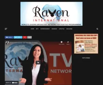 Raveninternationalmedia.com(Raven International Media) Screenshot