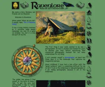 Ravenlore.co.uk(Ravenlore Bushcraft and Wilderness Skills) Screenshot