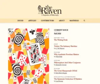 Ravenmagazine.org(The Raven) Screenshot