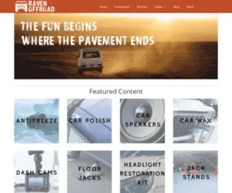 Ravenoffroad.com(The Fun Begins Where The Pavement Ends) Screenshot